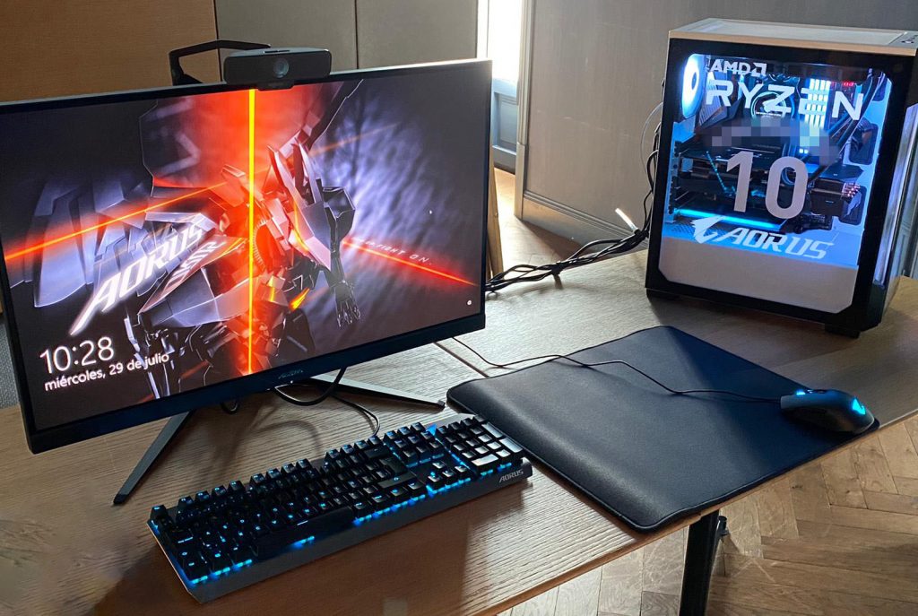 Setup Gaming del Kun Agüero