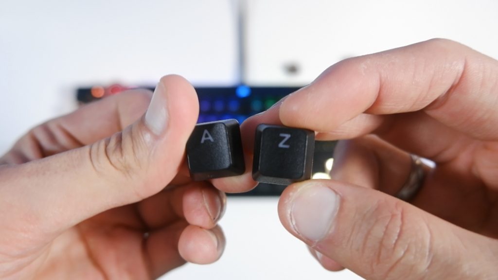 Keycaps del Corsair K100 RGB