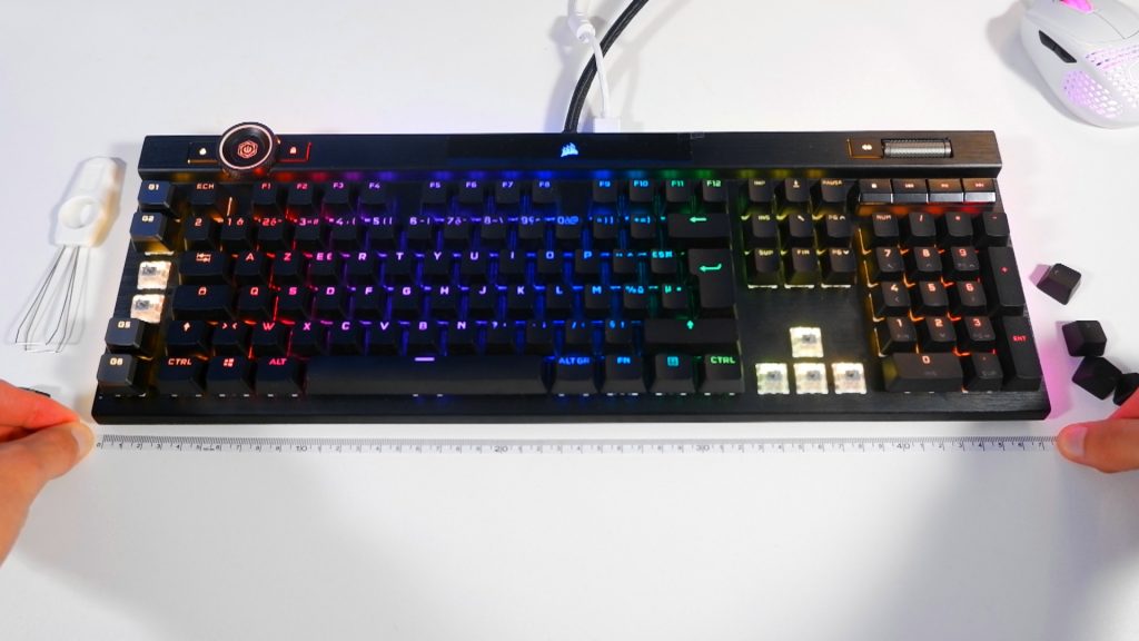 Diseño Corsair K100 RGB