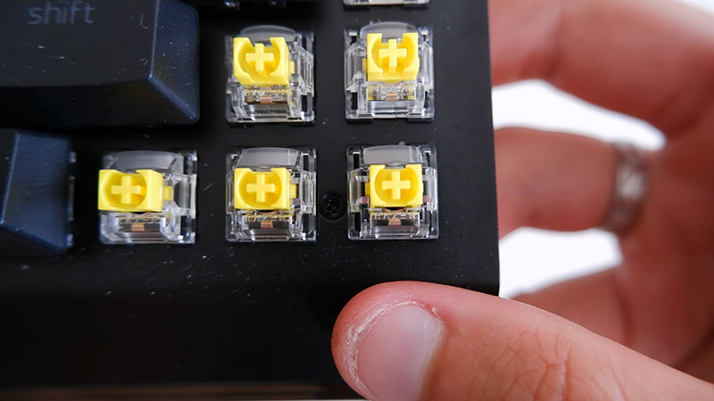 Switches Mecánicos Yellow de Razer
