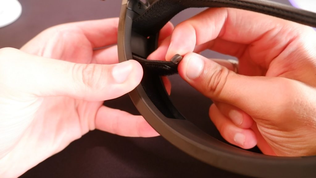Felpa ajustable de los Corsair HS80