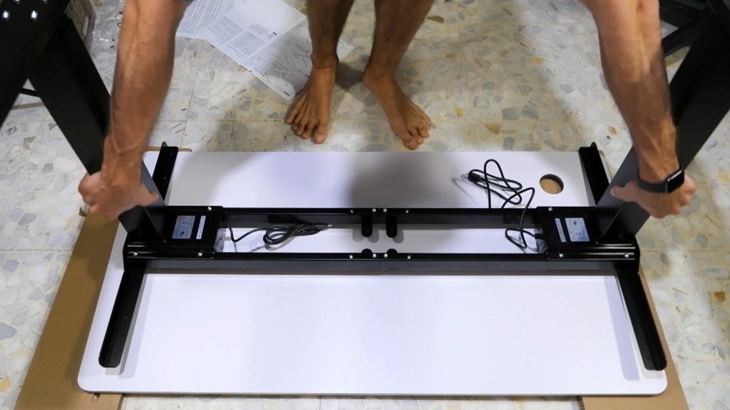 Montando una mesa eléctrica