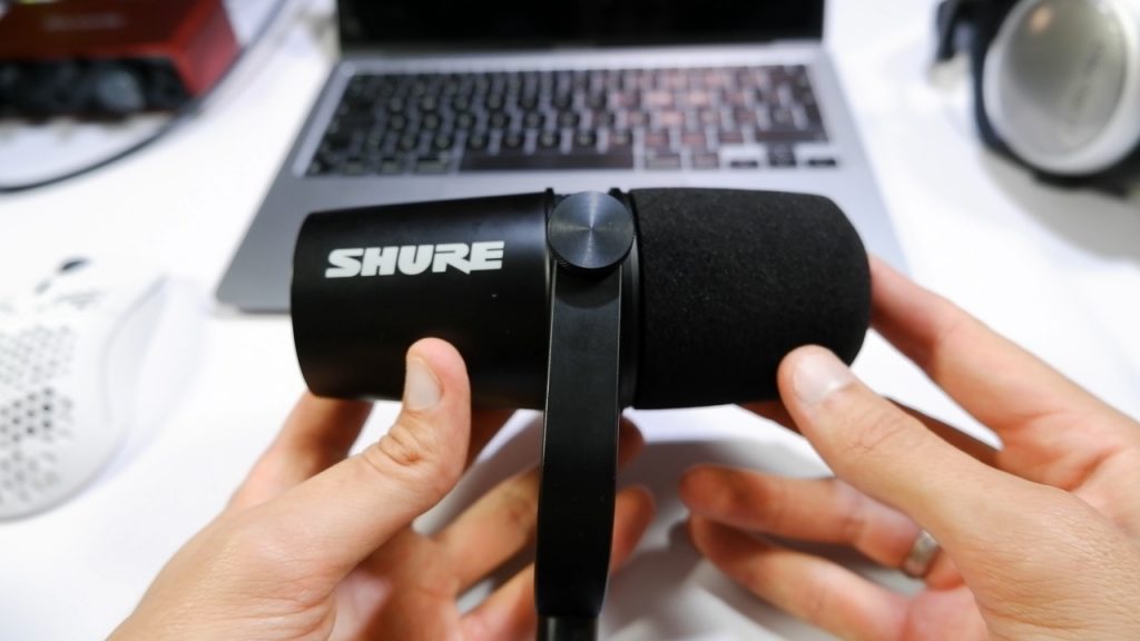 Diseño del Shure MV7