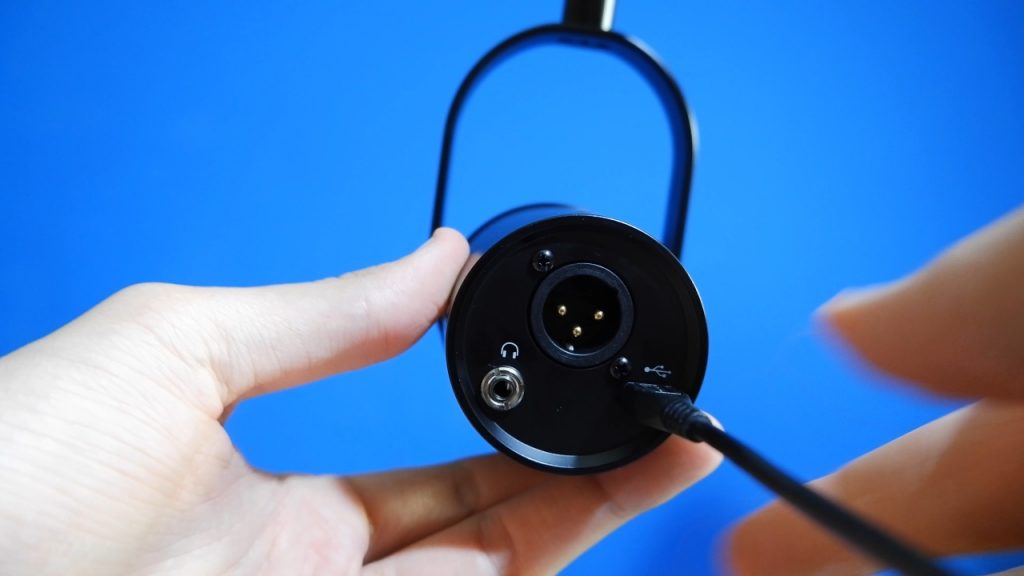 Conectividad en Shure MV7