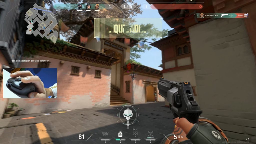 Jugando a Valorant con el Steelseries Prime Wireless