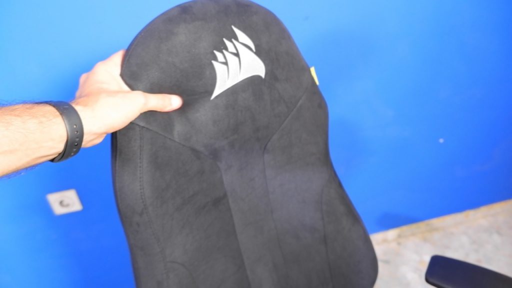 Logo de Corsair en la TC60 Fabric