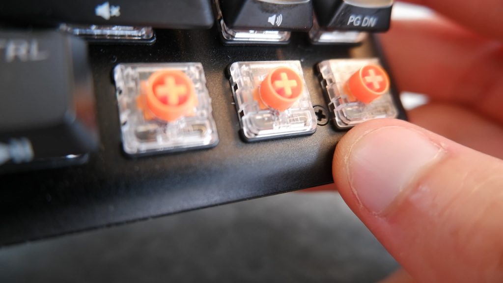 Switches del Fnatic Streak 65