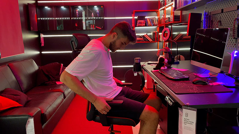 Silla gaming de IKEA