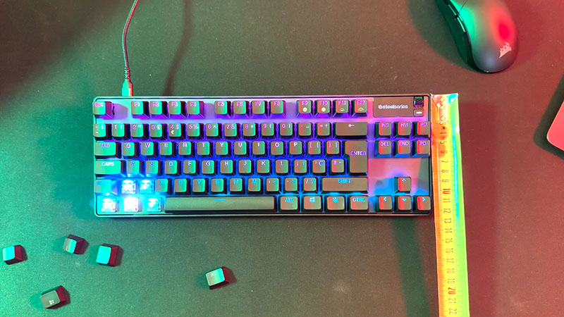 Diseño y tamaño de Apex Pro TKL