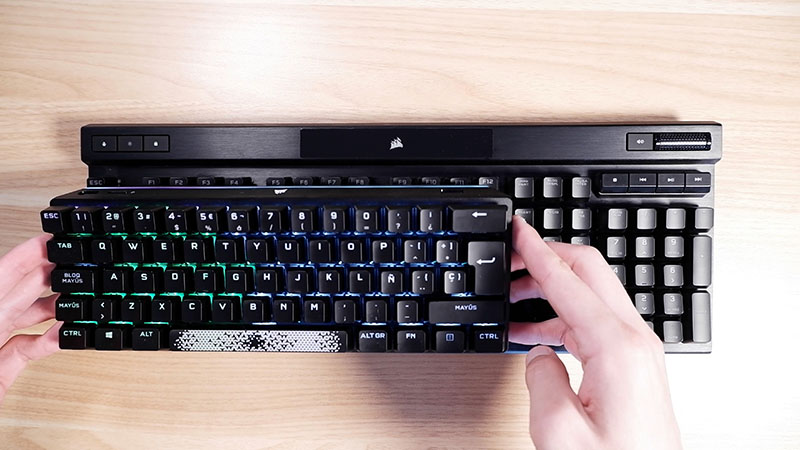 Construccion K70 PRO Mini