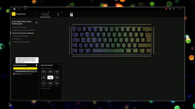 Software K70 PRO Mini Wireless %60